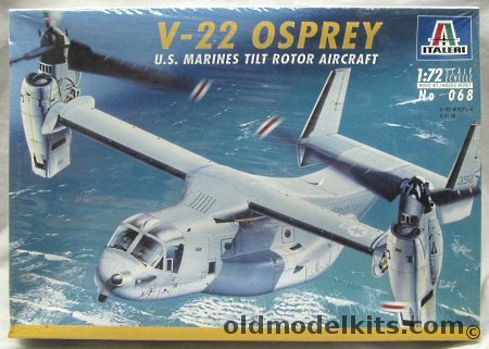 Italeri 1/72 V-22 Osprey, 068 plastic model kit